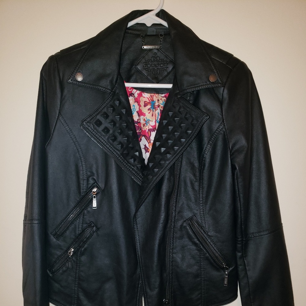 Leather Studded Jacket